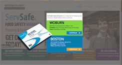 Desktop Screenshot of bostonfoodsafety.com